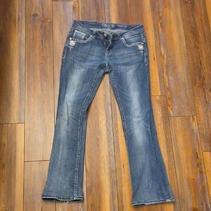 Grace Women's Denim Flare Jeans